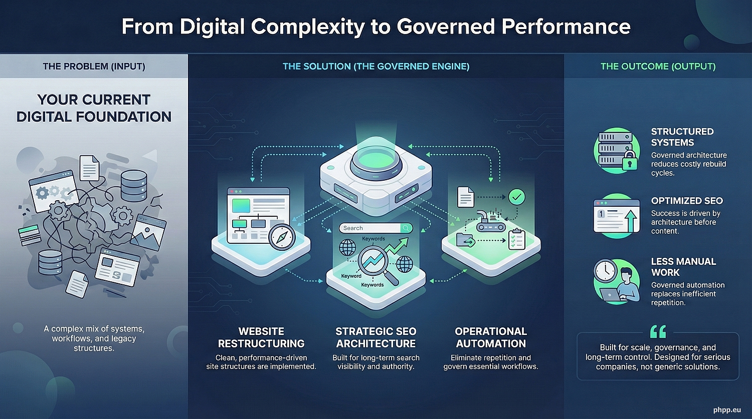 From Digital Complexity to Governed Performance